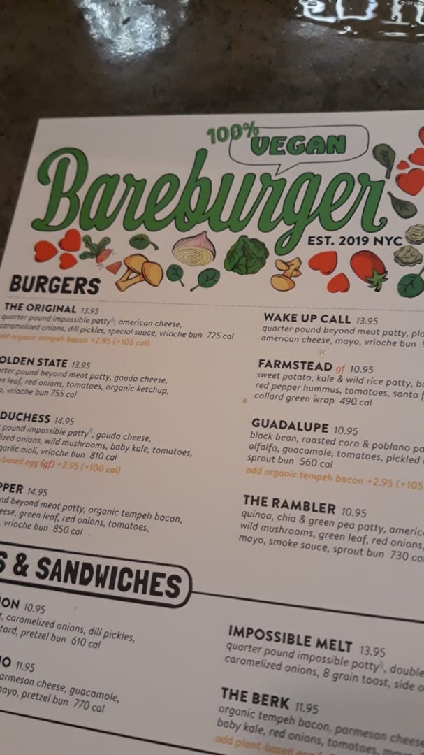review photo of Bareburger The Original shared by @irlmonkey on 25 Sep 2019 - review