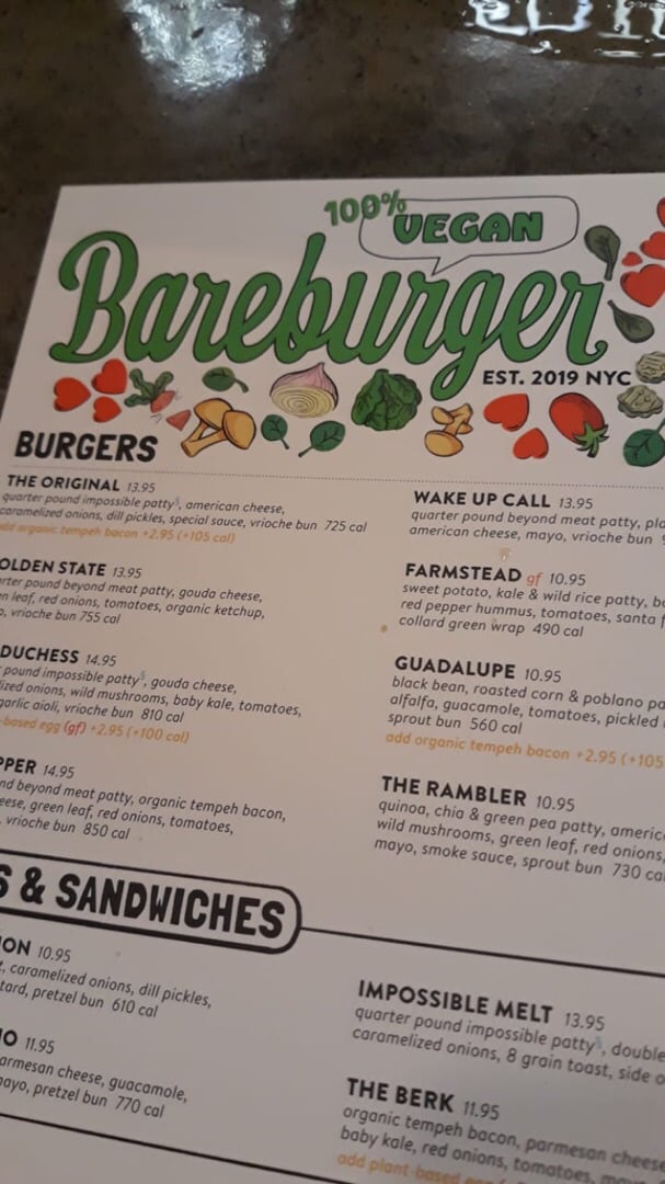 photo of Bareburger The Original shared by @irlmonkey on  25 Sep 2019 - review