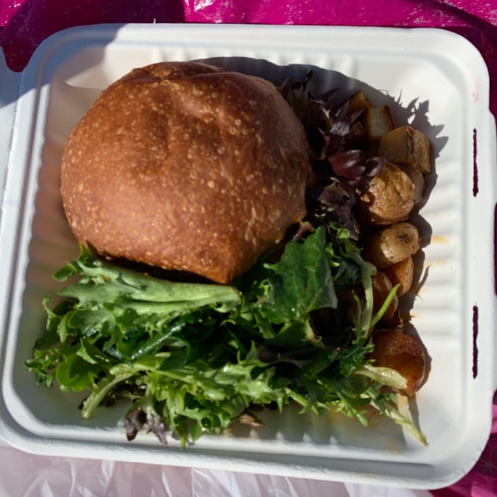 photo of Animal Liberation Kitchen Chicken Parmegan Sandwich On A Bun shared by @louisg on  07 Mar 2022 - review