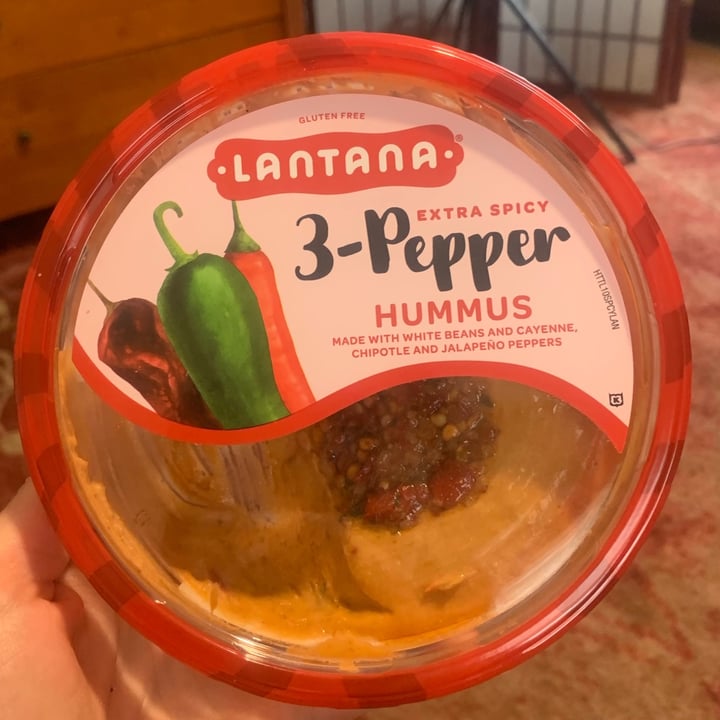 photo of Lantana Extra Spicy 3-Pepper Hummus shared by @bananarosie on  31 Jan 2021 - review