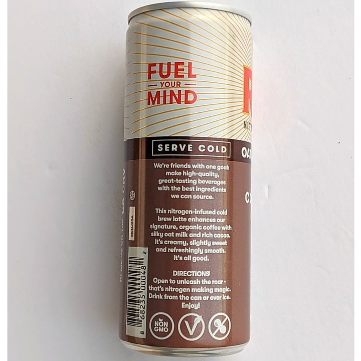 photo of Rise Nitro Brewing Co. Oat Milk Mocha Nitro Cold Brew Coffee shared by @veggieassassin on  07 Jan 2022 - review