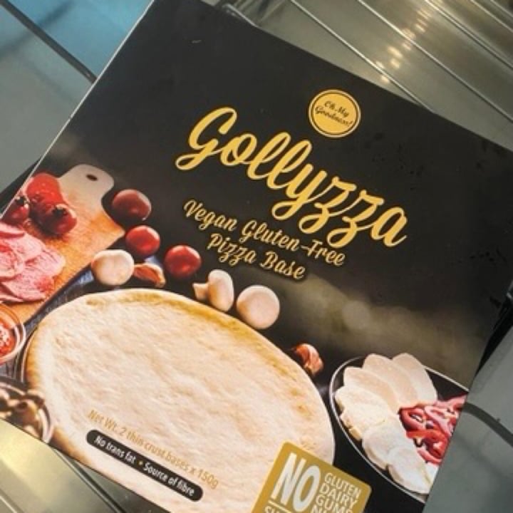review photo of gollyzza Vegan gluten free Pizza Base shared by @nnelg on 10 Jun 2020 - review