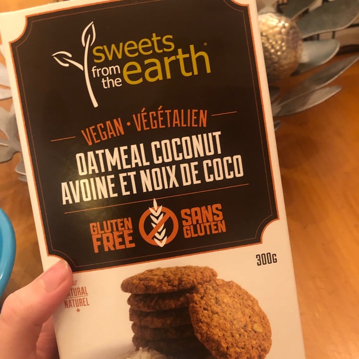 review photo of Sweets from the Earth Oatmeal Coconut Cookies shared by @thegeekyveg on 04 May 2020 - review
