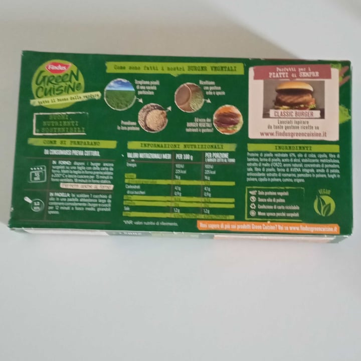 photo of Findus Burger Vegetali shared by @gloriagunamaya on  21 Jul 2022 - review