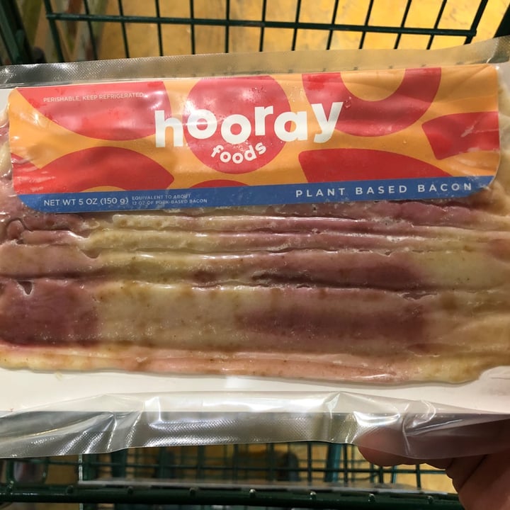 photo of Hooray Foods Plant-based Bacon shared by @meatymcsorley on  14 Dec 2020 - review