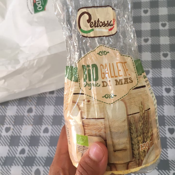 photo of Certossa Bio gallette di mais shared by @framiche17 on  03 Jul 2022 - review