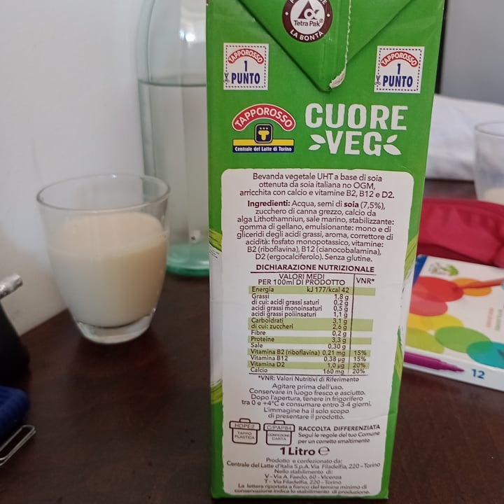 photo of Tapporosso Bevanda Vegetale Di Soia shared by @malpelo123 on  23 Aug 2022 - review