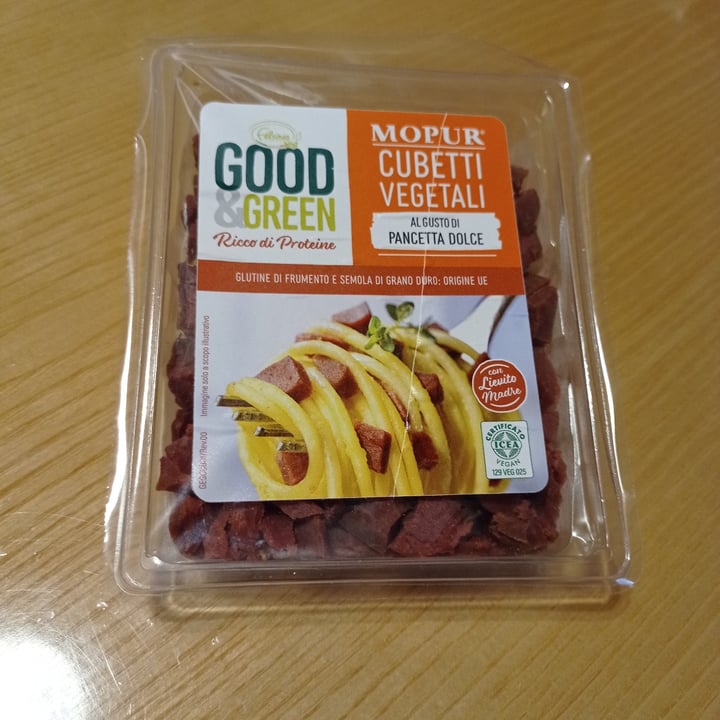 review photo of Good and green Cubetti vegetali Pancetta shared by @mviolet on 10 Jun 2022 - review