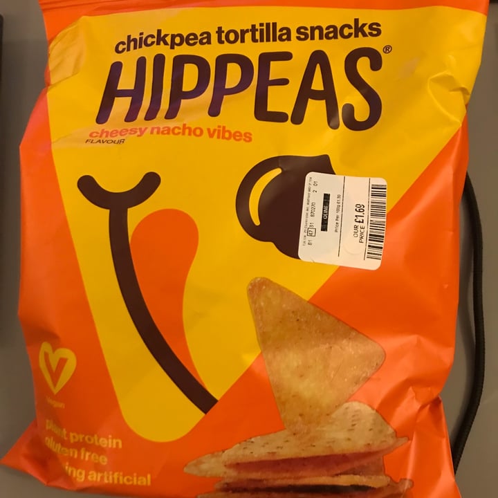 photo of Hippeas Cheesy Nacho Vibes  Flavored Tortilla Chips shared by @charliejones1 on  22 Dec 2021 - review