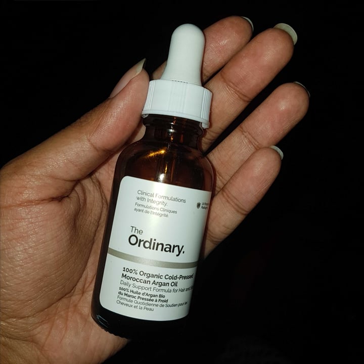 photo of The Ordinary Cold pressed argan oil shared by @zeefm on  03 May 2020 - review