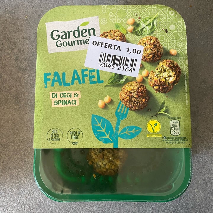 photo of Garden Gourmet Falafel con ceci e spinaci shared by @sarasav on  16 May 2022 - review