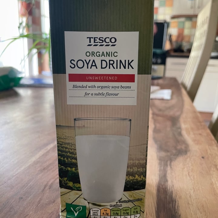photo of Tesco Organic Soya Milk shared by @earthsoul on  10 Jul 2022 - review