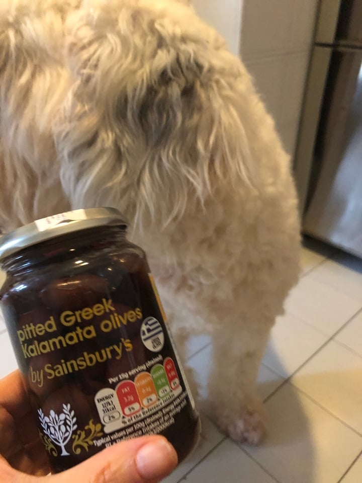 photo of Sainsbury's Pitted Greek Kalamata Olives shared by @brigittestaps on  16 Dec 2019 - review