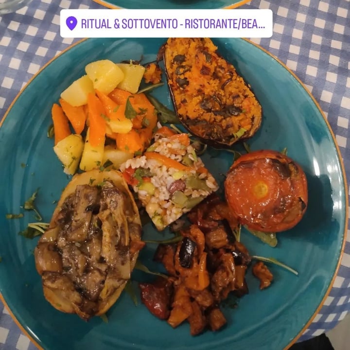 review photo of Ristorante Ritual, villaggio Porticello piatto unico vegan shared by @beatrix99 on 25 Aug 2022 - review