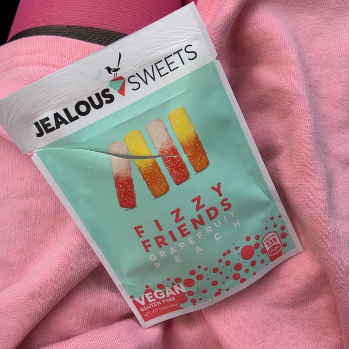 photo of Jealous Sweets Fizzy Friends Grapefruit & Peach shared by @faunking on  13 Mar 2020 - review