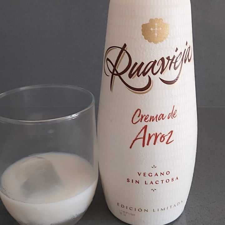 review photo of Ruavieja Licor Ruavieja crema de arroz shared by @albavegan on 06 Nov 2021 - review