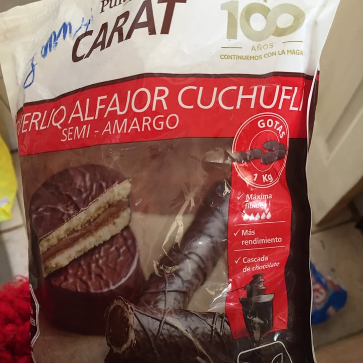 photo of Puratos Cobertura liquida alfajor cuchufli semi - amargo shared by @eeevelyn on  04 Jan 2021 - review