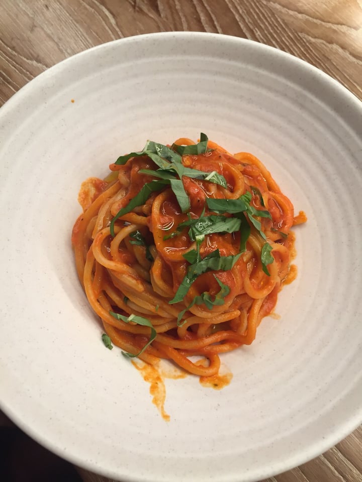 review photo of Bellina Alimentari Marinara Pasta with Basil shared by @jocelynspizman on 04 Apr 2019 - review