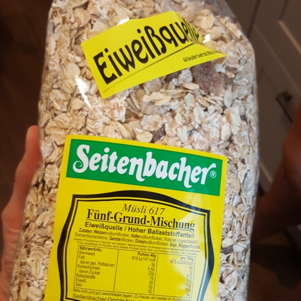 Seitenbacher Fünf-Grund-Mischung Müsli 617 Reviews | abillion