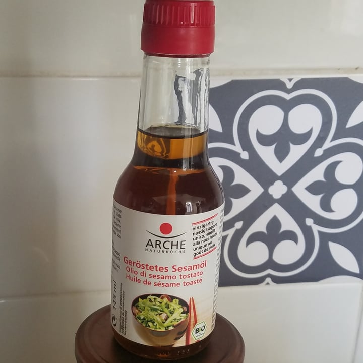 review photo of Arche NaturkĂŒche Olio Di Sesamo Tostato shared by @uncourantdevert on 23 Apr 2020 - review