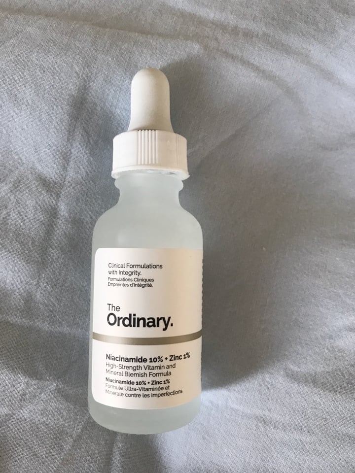 review photo of The Ordinary Niacinamide 10% + Zinc 1% shared by @chloeavrill on 30 Mar 2020 - review