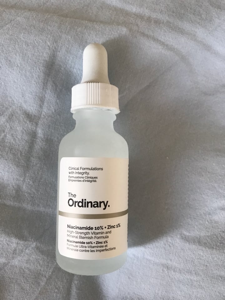 photo of The Ordinary Niacinamide 10% + Zinc 1% shared by @chloeavrill on  30 Mar 2020 - review