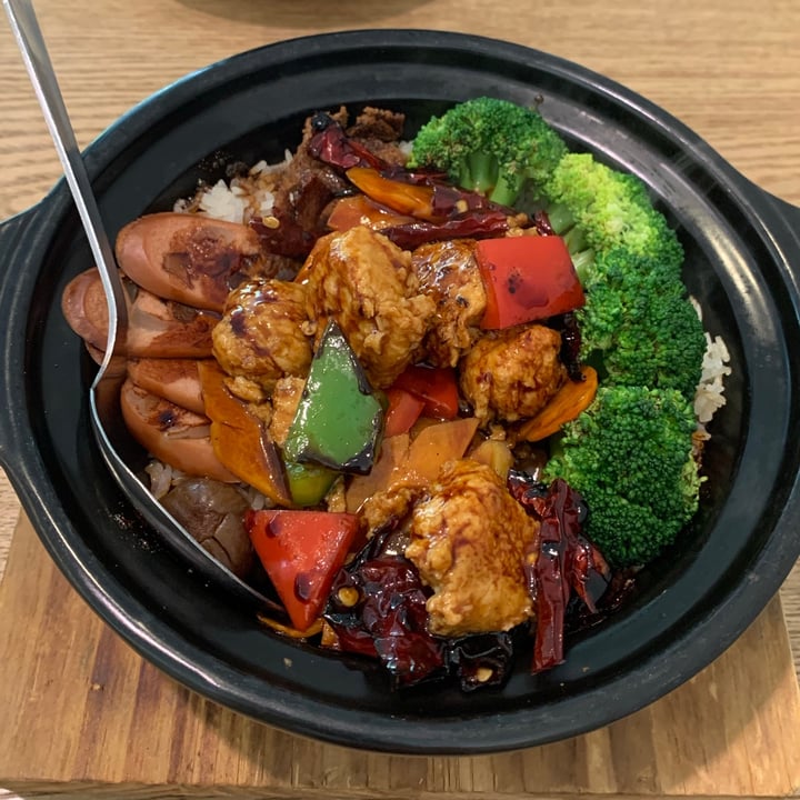 photo of Green BA Chicken in Gong Bao Sauce Claypot Set shared by @turtleisland on  03 Jul 2021 - review