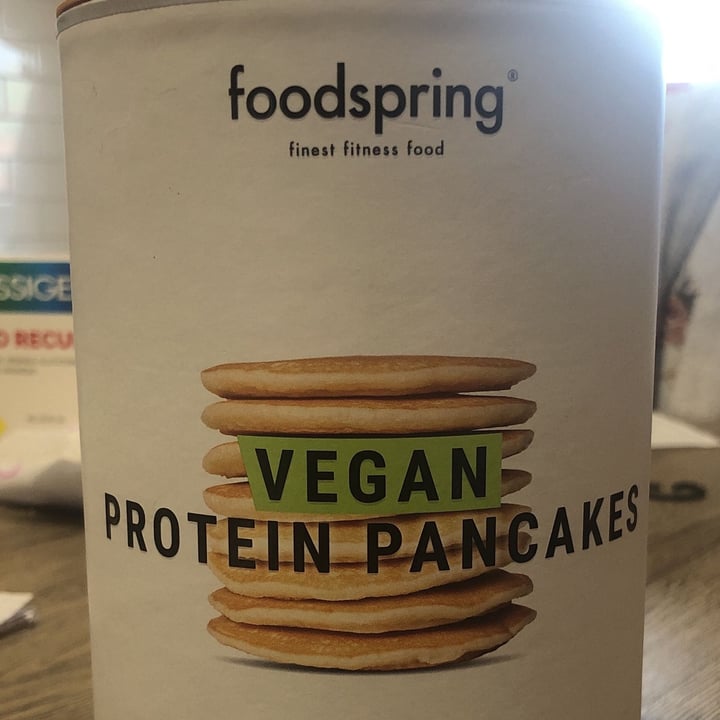 review photo of Foodspring Vegan protein pancakes shared by @caterinaalice on 26 Aug 2022 - review