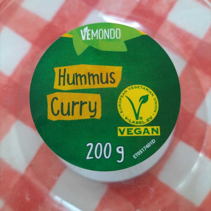 photo of Vemondo  Hummus Curry shared by @aloappete on  27 Jul 2022 - review