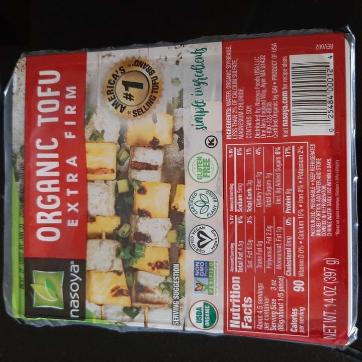 review photo of Nasoya Extra Firm Tofu shared by @qwegas1234 on 08 Jan 2020 - review