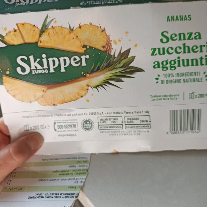 photo of Zuegg succo di ananas shared by @smarty12 on  27 Apr 2022 - review