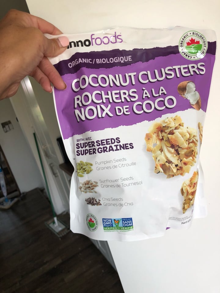 photo of InnoFoods Coconut Clusters shared by @meganmostacci on  13 Aug 2019 - review