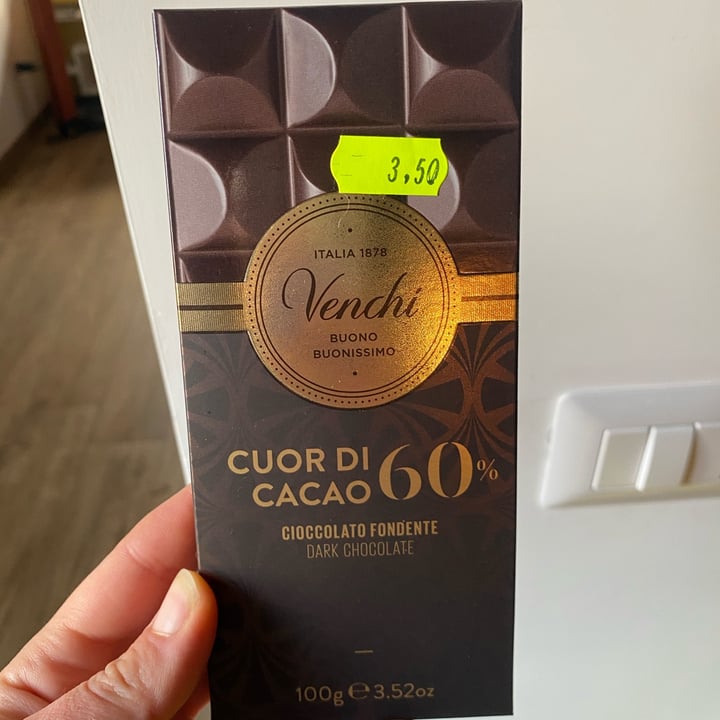 photo of Venchi Cuor di cacao 60% shared by @veronicalulli on  03 Dec 2021 - review