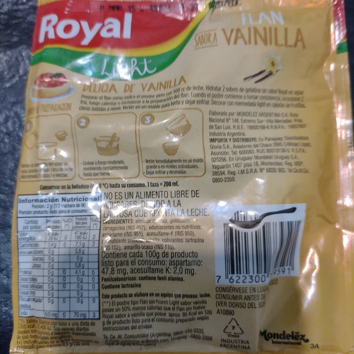 photo of Royal Flan de Vainilla shared by @vulcana on  14 May 2021 - review