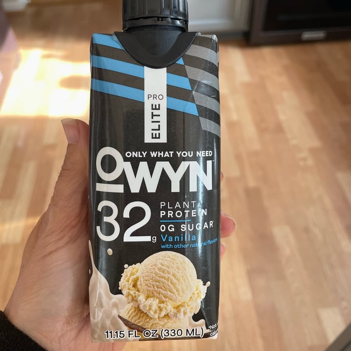 photo of OWYN Elite Pro Protein Vanilla shared by @dentalandlentils on  09 Oct 2022 - review