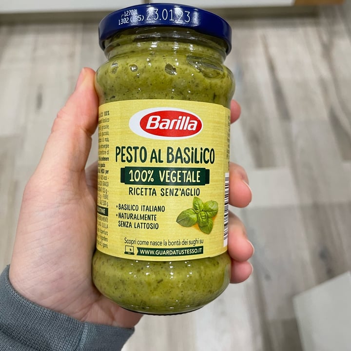 photo of Barilla Pesto Basilico Vegan shared by @psicobene on  10 Mar 2022 - review