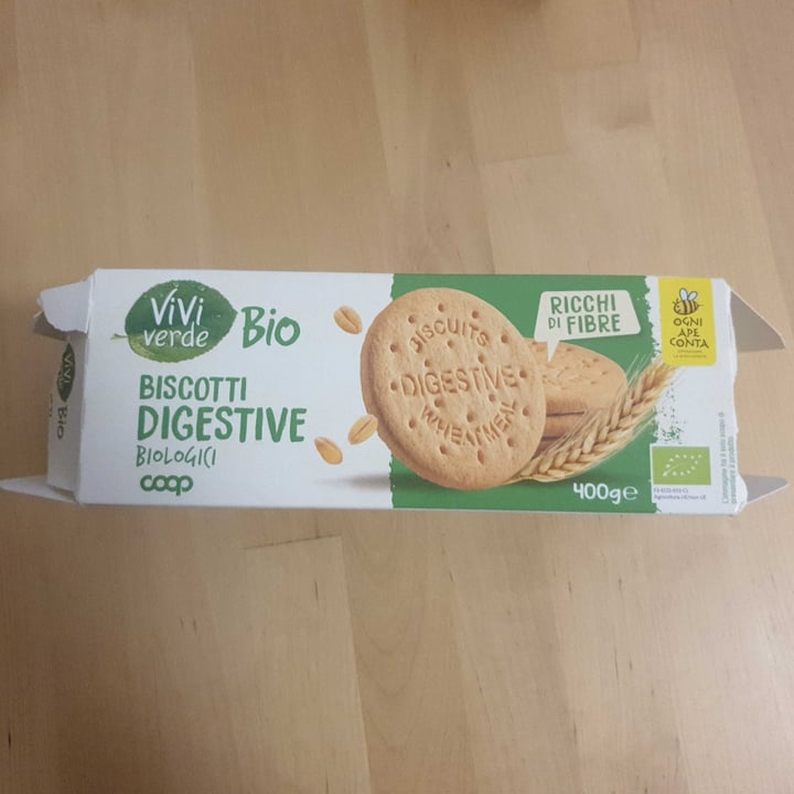 photo of Vivi Verde Coop Biscotti digestive shared by @pingui on  29 May 2022 - review