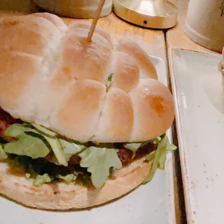 photo of Hans Im Glück German Burgergrill Kutscher - Spicy Patty with grilled vegetable tartare & rocket leaves shared by @ahgeng on  10 Oct 2021 - review