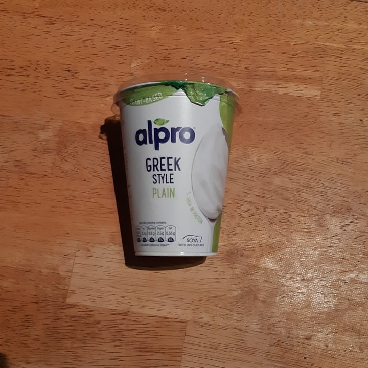 photo of Alpro Greek Style Plain Yogurt shared by @cracklepop44 on  21 Dec 2021 - review