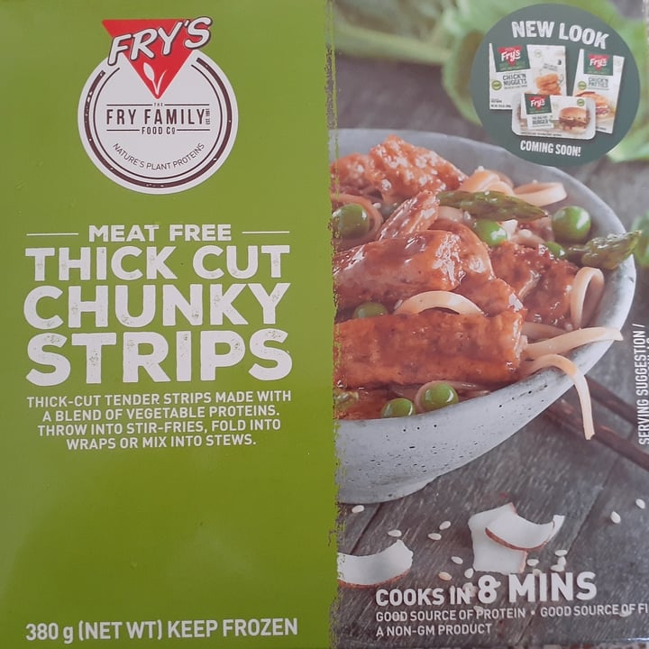 review photo of Fry's Family Food Thick Cut Chunky Strips shared by @vegancheez on 15 Feb 2021 - review