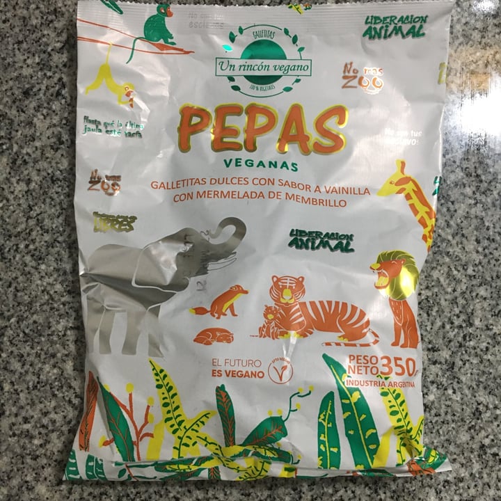 review photo of Un RincĂłn Vegano Pepas Galletitas Dulces con Sabor a Vainilla con Mermelada de Membrillo shared by @luzvegana on 01 Oct 2020 - review