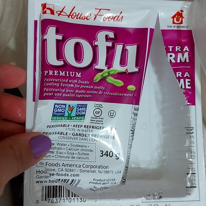 photo of House Foods Extra Firm Premium Tofu shared by @svraphael88 on  20 Nov 2021 - review
