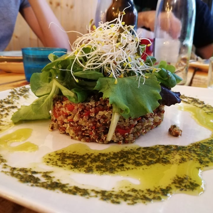 photo of Masa madre vegan food Timbal de quinoa shared by @zalo93 on  18 Aug 2020 - review