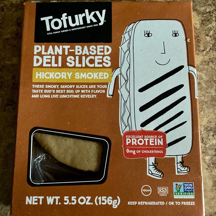 photo of Tofurky Plant Based Deli Slices Hickory  Smoked shared by @plantbase6 on  06 Oct 2021 - review