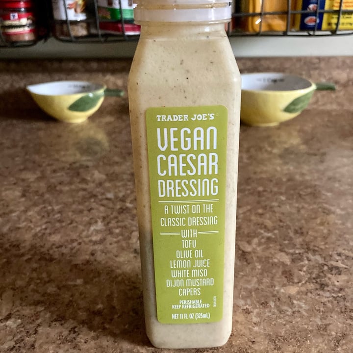 photo of Trader Joe's Vegan Caesar Dressing shared by @plantbase6 on  06 Oct 2021 - review