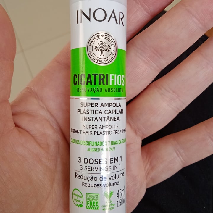 photo of Inoar Super Ampola CicatriFios shared by @carolcherry on  13 Sep 2022 - review