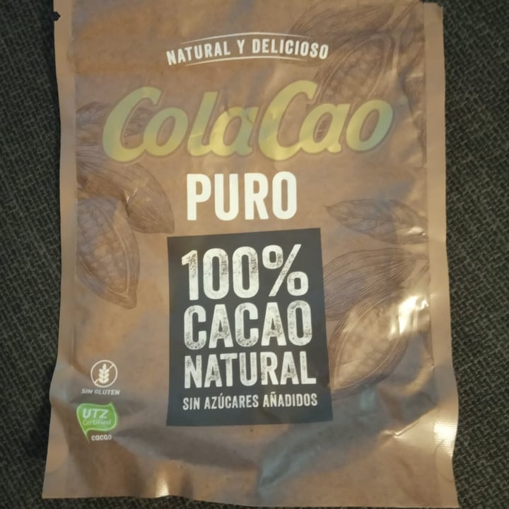 photo of ColaCao Cacao natural shared by @jhaa1337 on  30 Oct 2020 - review
