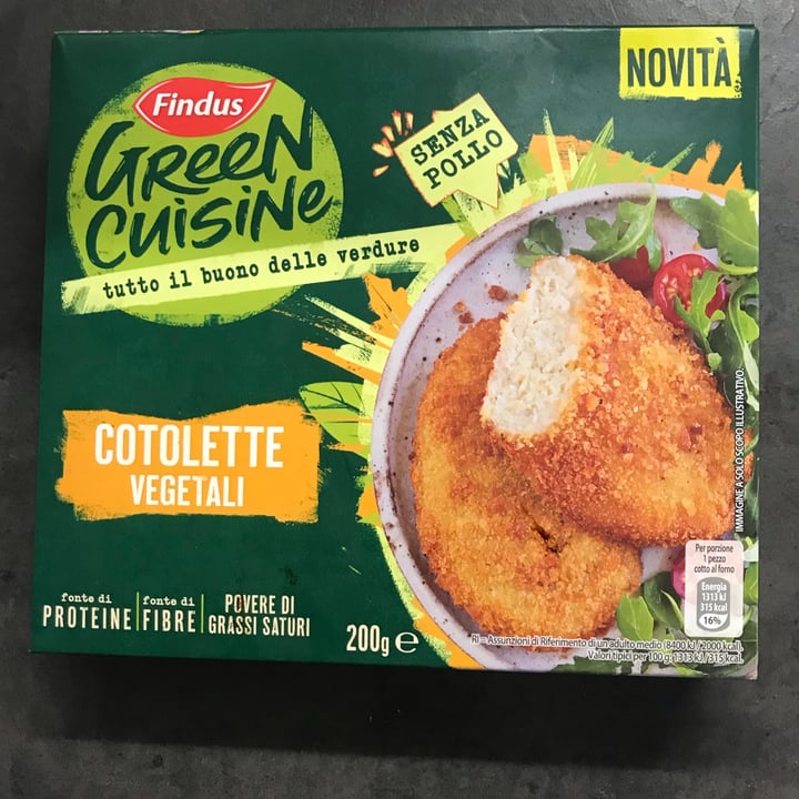 photo of Green Cuisine Cotolette Vegetali shared by @manulela13 on  11 May 2022 - review