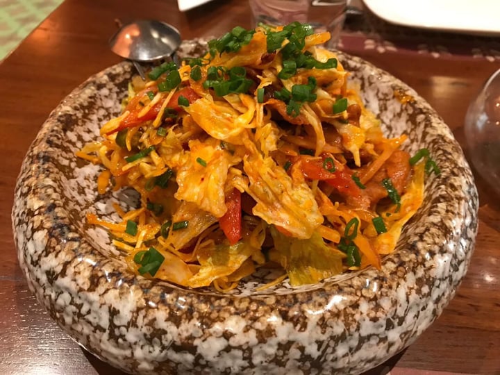 photo of Burma Burma Restaurant & Tea Room Samosa salad shared by @culinaryworkout on  22 Aug 2019 - review
