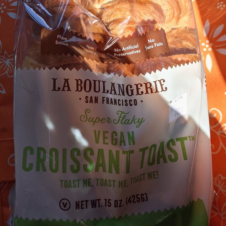 photo of La Boulangerie San Francisco Croissant toast shared by @soypsyduck on  10 Apr 2021 - review